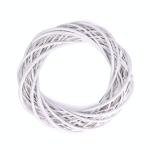 Koło Wiklinowe Wianek 35cm - Biały