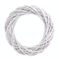Koło Wiklinowe Wianek 45cm - Biały