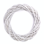 Koło Wiklinowe Wianek 45cm - Biały