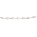 Różaniec Komunijny Łezka 8mm kpl. 10szt - Biały
