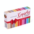 Koperty Kolorowe 8,5 x 15cm kpl. 50szt