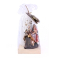 Świeca Szopka z Diodą Św. Rodzina na Osiołku 22cm