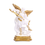 Figurka Św. Michał Archanioł 12cm - Biały/Złoty