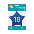 Balon Foliowy Gwiazda 18 - Niebieski