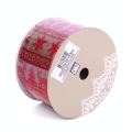 Wstążka Świąteczna Jutowa 6,3cm 6,4mb - 2 kolory