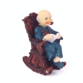 Figurka Dekoracyjna Babcia/Dziadek w Fotelu 7cm 
