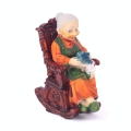Figurka Dekoracyjna Babcia/Dziadek w Fotelu 7cm 
