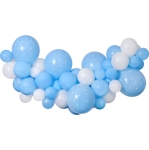 Balony Girlanda Baby Blue DIY kpl. 65szt