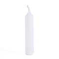 Świeca Kolędowa Słupek 2x8,5cm kpl. 2szt - Biały