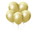 Balony Platynowe 46cm kpl. 5szt - Jasny Złoty