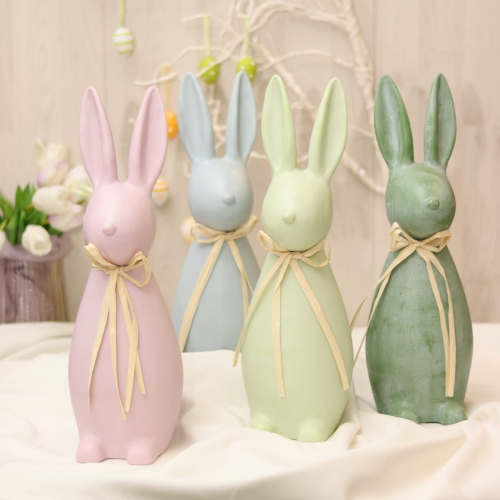Figurka Zając Wielkanocny 40cm - 4 kolory