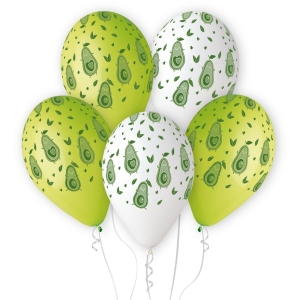 Balony Premium Awokado kpl. 5szt