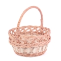 Koszyk Wiklinowy na Święconkę 22x25cm Okrągły