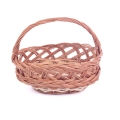 Koszyk Wiklinowy na Święconkę 22cm Warkocz - 2 wzory