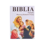 Biblia w Obrazkach Pamiątka I Komunii Świętej 12,5 x 17,5cm