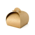 Pudełka Papierowe Kraft Eko 6x5,5cm  kpl. 10szt 