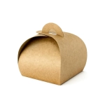 Pudełka Papierowe Kraft Eko 6x5,5cm  kpl. 10szt 