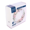 Serwetki Flizelinowe PAW Professional Airlaid Delicate Roses kpl. 50szt 