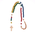 Różaniec Drewniany Misyjny Kulka 33cm