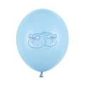 Balony Buciki Baby Boy 30cm kpl. 6szt - Niebieski