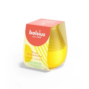 Świeca Zapachowa w Szkle Patiolight Citronella - Żółty