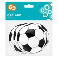 Girlanda Papierowa Piłka Nożna 200cm