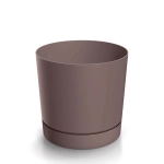 Doniczka Plastikowa Tubo P 24x23cm - Marsala