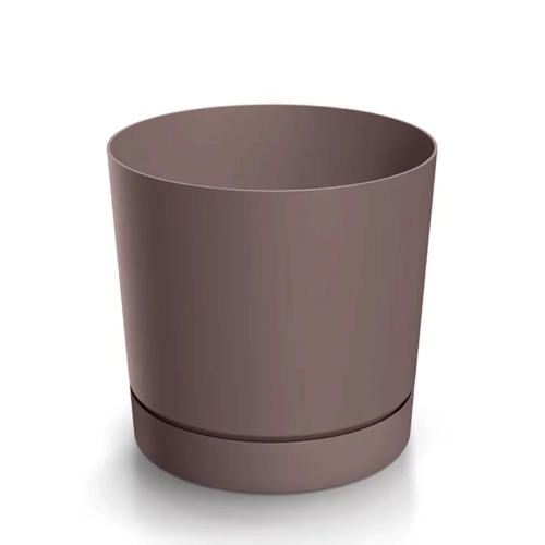 Doniczka Plastikowa Tubo P 33,5x32cm - Marsala