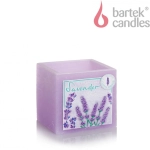 Świeca Lavender Lampion Kwadrat 