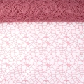 Siatka Koronkowa 50cmx4,5m - Brudny Różowy