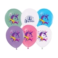 Balony Kolorowe Jednorożec kpl. 5szt