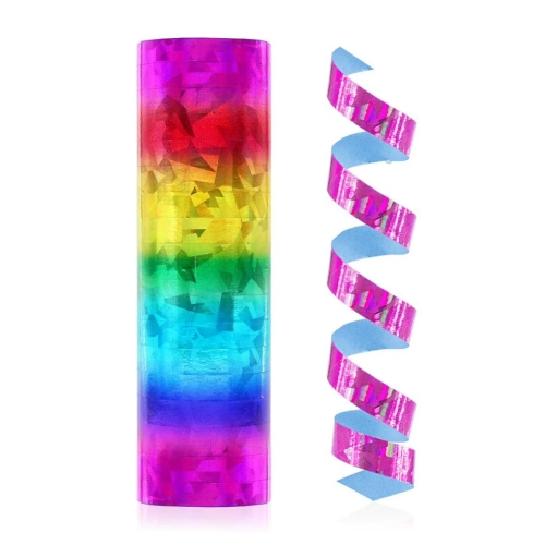 Serpentyna Holograficzna Tęczowa 4m