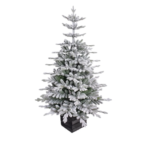 Choinka Karlstad w Skrzyni Ośnieżona 150cm