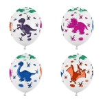 Balony dla Dzieci Dinozaury 30cm kpl. 6szt