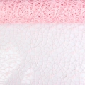 Siatka Koronkowa 50cmx4,5m - Różowy Pastel
