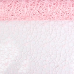 Siatka Koronkowa 50cmx4,5m - Różowy Pastel