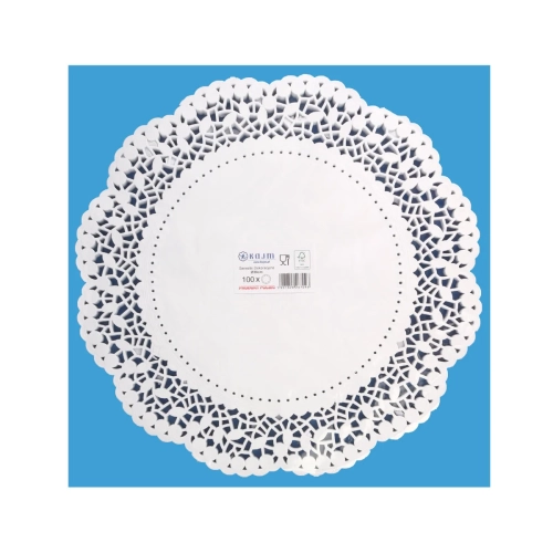 Serwetka Tortowa 36cm kpl. 100szt  - Biały