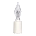 Wkład do Znicza LED Maryja 17cm - Zimny Biały