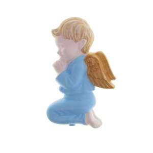 Zawieszka Anioł Gipsowy Płaski 18cm - kolory