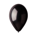 Balony Metaliczne Czarne kpl. 100szt