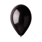 Balony Metaliczne Czarne kpl. 100szt