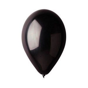 Balony Metaliczne Czarne kpl. 100szt
