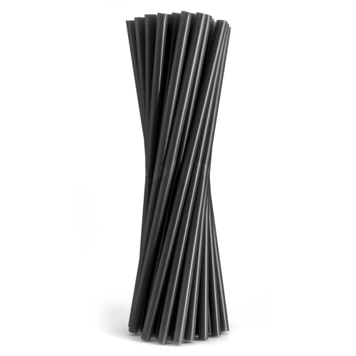 Słomki Wielorazowe Czarne 19cm kpl. 200szt