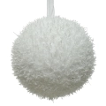 Bombka Styropianowa Ośnieżona 10cm