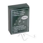 Haczyki do Ozdób 3,3cm kpl. 50szt - Srebrny