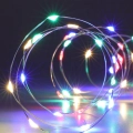 Lampki choinkowe LED 80 Diod Łezka na Baterie - Multi 