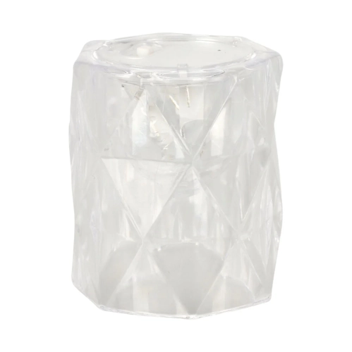 Lampion Mini LED 4,5x5,5cm Przeźroczysty kpl. 12szt