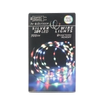 Lampki Choinkowe LED 189 Diod Łezka 3m wew/zew - Multi