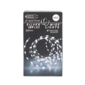 Lampki Choinkowe LED 189 Diod Łezka 3m wew/zew - Zimny Biały