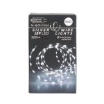 Lampki Choinkowe LED 189 Diod Łezka 3m wew/zew - Zimny Biały